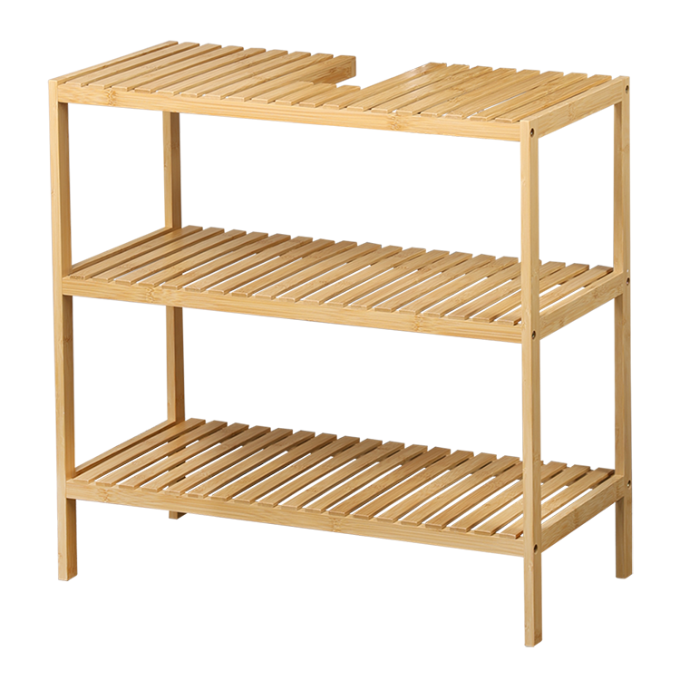 Waschbeckenunterschrank, Bambus, FSC