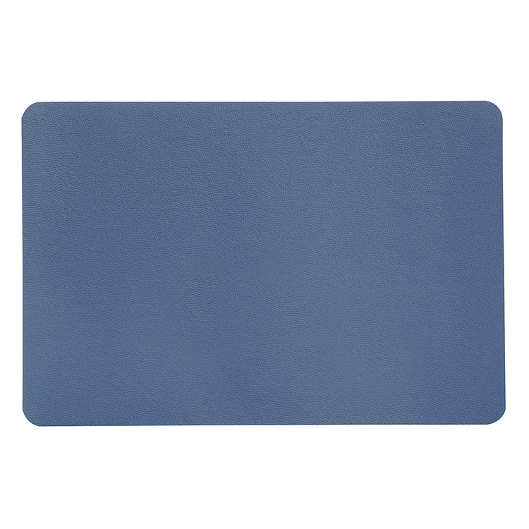 Platzset, Lederoptik, blau